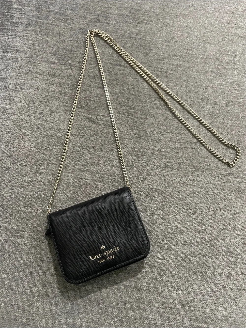 Kate Spade Staci Card Case Wallet On A Chain